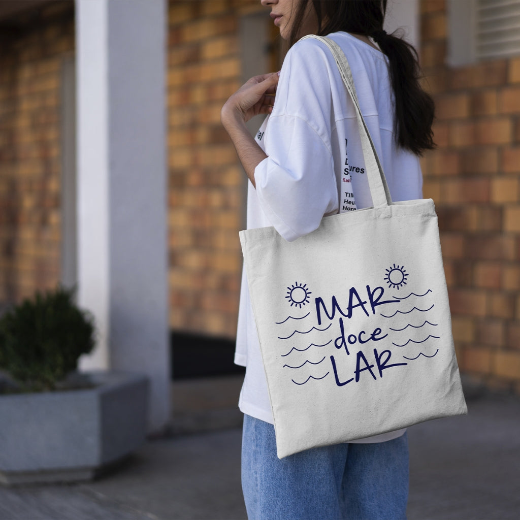 Bolsa de Praia Ecobag Mar Doce Lar