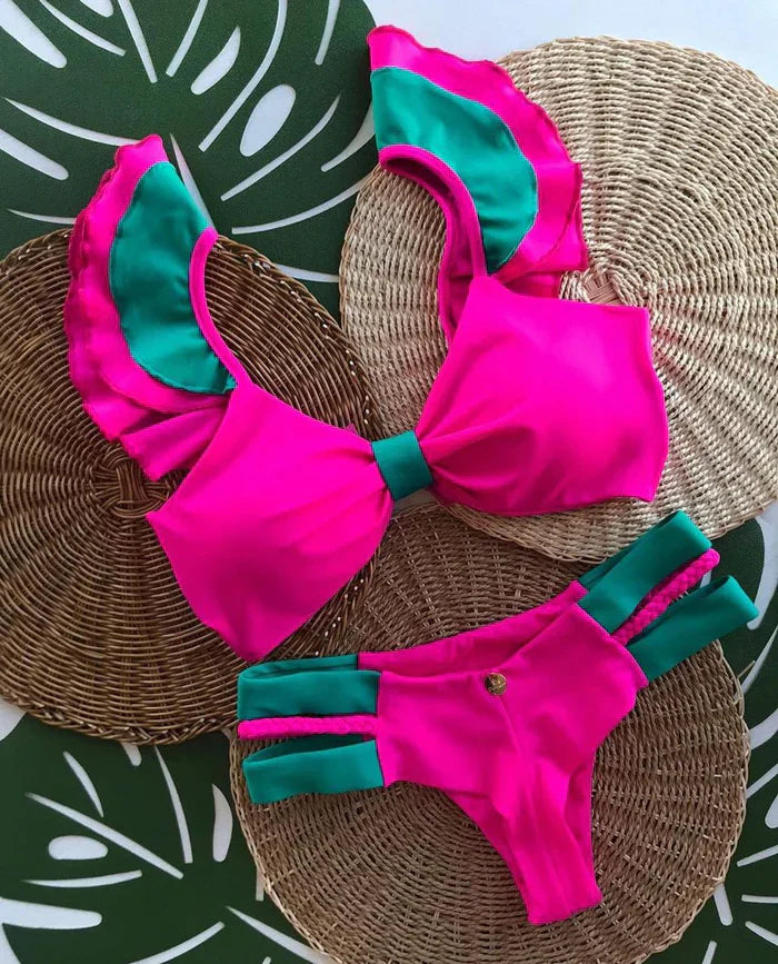 Biquíni Aliny Pluz Size + Saída Praia [ÚLTIMAS UNIDADES]